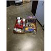 Image 1 : 2 TRAYS OF BOARD GAMES, BRITA WATER PITCHERS, ESTATE GOODS