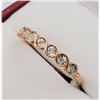 Image 3 : NEW 10KT ROSE GOLD DIAMOND RING W/ APPRAISAL $1000