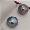 Image 2 : NEW STERLING SILVER GENUINE FRESHWATER PEARL EARRINGS - RETAIL $50