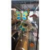 Image 1 : 2 WIND CHIMES, BUTTERFLY THEMED
