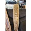 Image 8 : 2 piece carved wall hanging