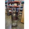 Image 2 : MIRRORED GLASS SHELF WITH 2 MIRRORED DRAWERS