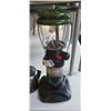 Image 2 : As new Coleman propane camp lantern, with base, propane bottle and new chinook coffee percolator