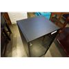 Image 2 : Black glass door stereo cabinet