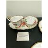 Image 3 : Lot of 3 Royal Albert Teacup Sauce with Cream and Sugar