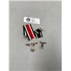 Image 2 : A German WWII Early SS Badge No Pin Luftuaffe Pin and Ribbon