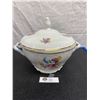 Image 1 : Vintage Bernadette Czech Soup Tureen, Lovely Pattern