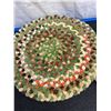 Image 2 : Vintage Braided Handmade Table Protectors, 12 inches round