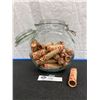 Image 2 : ,Large Cainning Jar filled with Rolls of Pennies