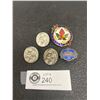 Image 1 : 7 x Canadian Badges, European Badges
