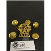 Image 1 : 6 x Canada Post Office Set 410 Cap Badge, Buttons