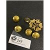 Image 2 : 6 x Canada Post Set Badge, Buttons