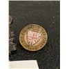 Image 2 : 3 x WW1 216 CAN INF Cap Badge, Collar, Front Badge Canadian