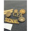 Image 2 : 9 x WW1 Canadian Badges, Buttons