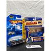Image 2 : 1990's DC Comics DieCast BatMobile (1:43 Scale) and 2007 First Editions Hot Wheels TV BatMobile