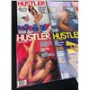Image 2 : Lot of 6 Hustler Adult Magazines 1980