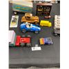 Image 1 : Nice Tray Lot of Vintage Toys, Tin Trucks etc