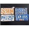 Image 2 : Lot of 5 Vintage BC License Plates