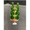 Image 2 : Vintage 7Up King Size Bottle Holder with Bottles