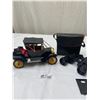Image 1 : Nice Collectible Lot of Binoculars and Old Car