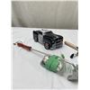 Image 2 : Tin Police Car +Fishing Rod BBQ lighter etc