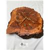 Image 2 : Vintage Wood Log Wall Clock