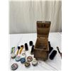 Image 1 : Vintage Shoe Shine Kit, Full