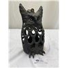 Image 2 : Decorative Cast Owl Candle Holder
