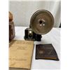 Image 2 : Vintage Camera Bag with Brownie Hawkeye Camera,Books Etc