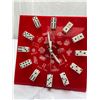 Image 2 : Vintage Table Top Las Vegas Clock With Dice as Numbers