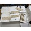 Image 1 : 6 Boxes of 10'x 3" Border Tiles. 20 per Box * PICK UP ONLY*