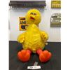 Image 1 : Vintage Stuffed Big Bird with Cassette Player and Cassette