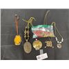 Image 1 : Lot of Polished Stone Jewelry and Necklaces