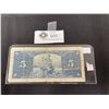 Image 2 : 1937 Bank of Canada $5 Note in Holder