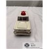 Image 2 : 1960's Tin Ambulance with Siren Friction Toy. Hood Opens