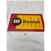 Image 1 : 16 x9.5" The CAT Rental Store Metal Sign