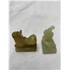 Image 3 : Lot of Vintage Hand Carved Jade Stamps