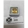 Image 1 : Perfect Citrine. Master Cut 14.47ct 17.67 x 14.41x19.2mm Oval Cut-Loupe Clean-Brazil-Untreated