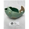 Image 2 : Fishware Shorter and Sons LTD. Majolica Fish Sauce Holder and Drip Dish. Circa 1920's