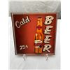 Image 3 : Light Up Vintage Whiskey Sign and 2 Beer Signs