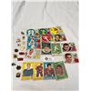 Image 1 : Bag of RCMP Pins and Old Football and Baseball Cards