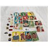 Image 2 : Bag of RCMP Pins and Old Football and Baseball Cards
