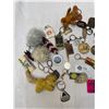 Image 2 : Collectors Lot of Vintage Keychains,