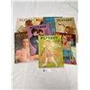Image 2 : Lot of 8 Issues of Playboy Magazines 1970