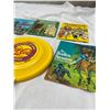 Image 2 : Lot of Vintage Children's Books + Coca Cola Frisbee