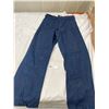 Image 1 : Vintage 1970's Navy Dungarees Tone Denim Jeans, Very Nice Condition Look Unused ( NOS)