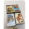 Image 2 : 4 Decks of Vintage Playing Cards and Wooden Dice