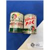 Image 2 : 2 Vintage BA 4 oz Tins + Esso Survivor Cloth/Kerchief/Bandana