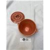 Image 2 : Fiesta Pottery Bowl and Lid