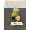 Image 2 : Inuit Soapstone Carving of an Owl 3.5" Tall Signed